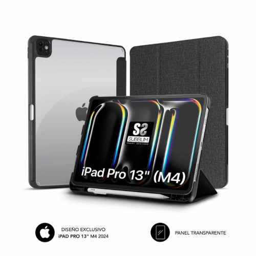 Funda iPad Pro 12.9 2024 Negra Subblim