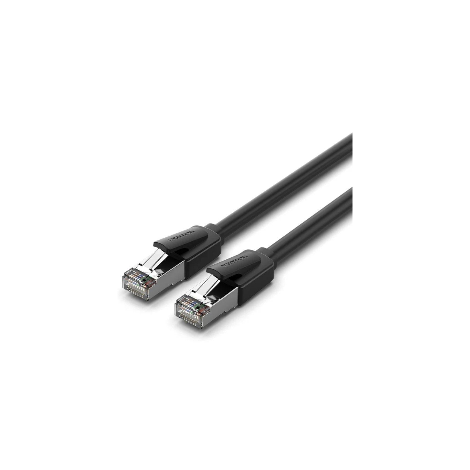 Cable Ethernet Vention Cat8 S/FTP AWG26 1 m Negro