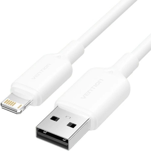 Cable USB A a Lightning 1M Blanco Vention