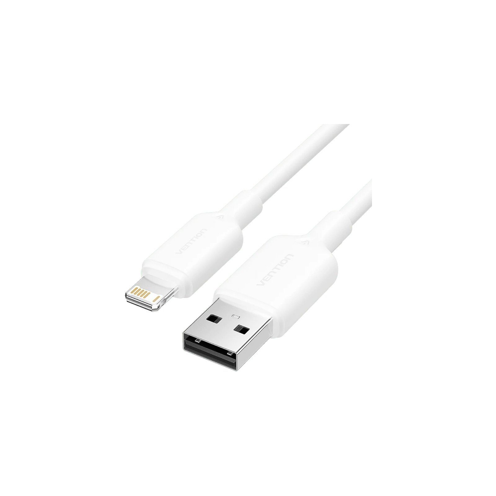 Cable USB A a Lightning 1M Blanco Vention