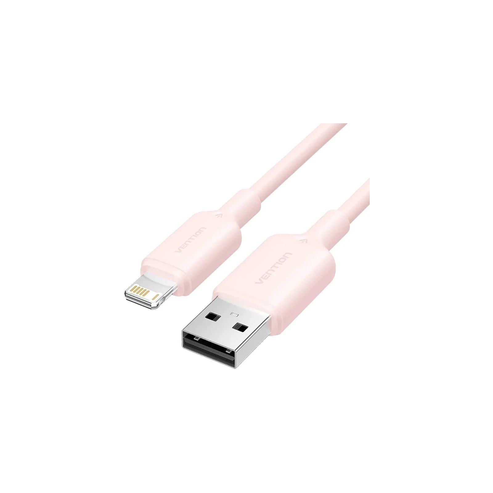 Cable 2.0 Usb A Lightning 1 M Rosa Vention