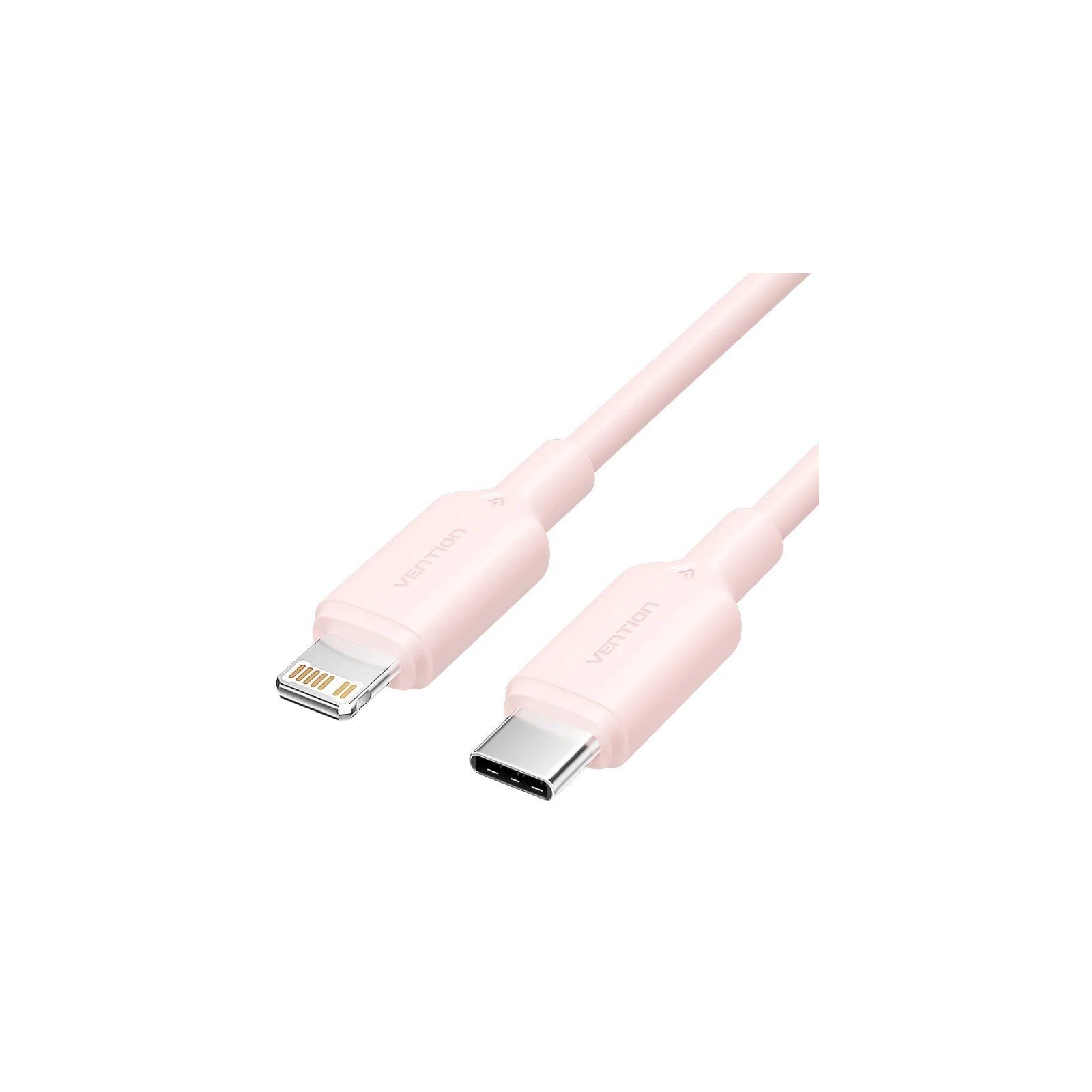 1M USB-C to Lightning Cable Pink