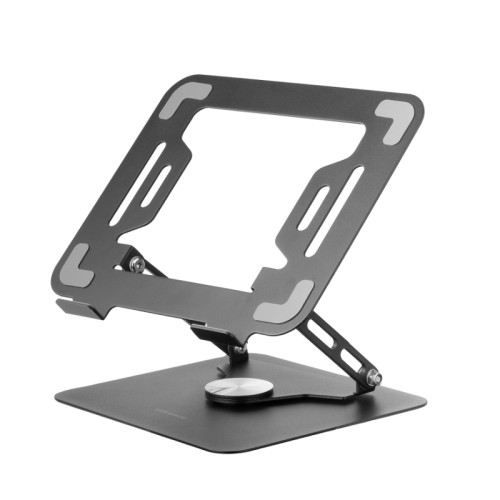 Mars Gaming Desktop Stand for Laptop/Tablet Rotating Black