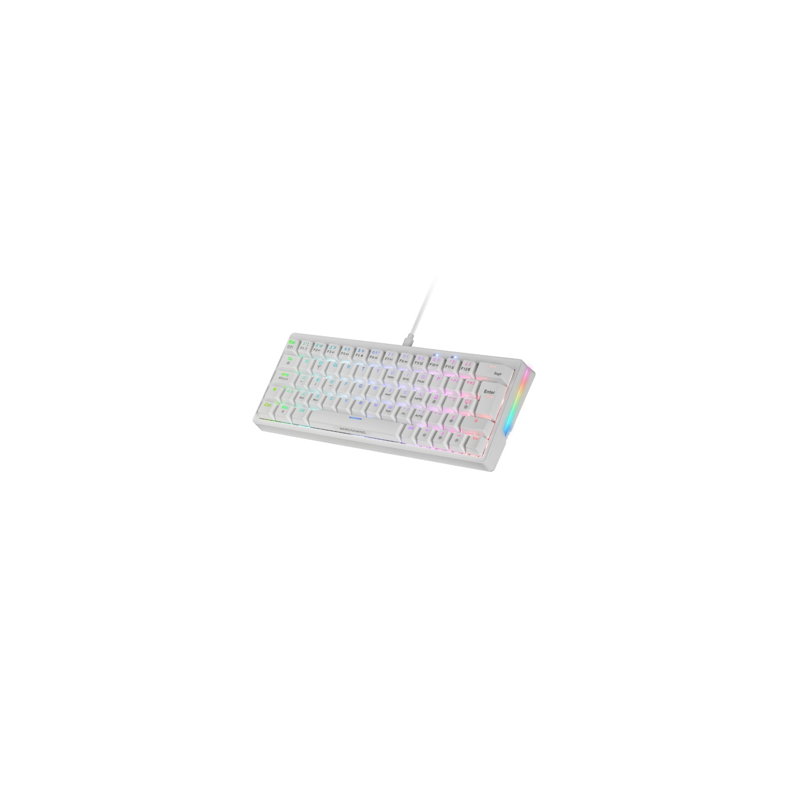 Teclado Mecánico MKMINIPRO Switch Azul RGB Mars Gaming