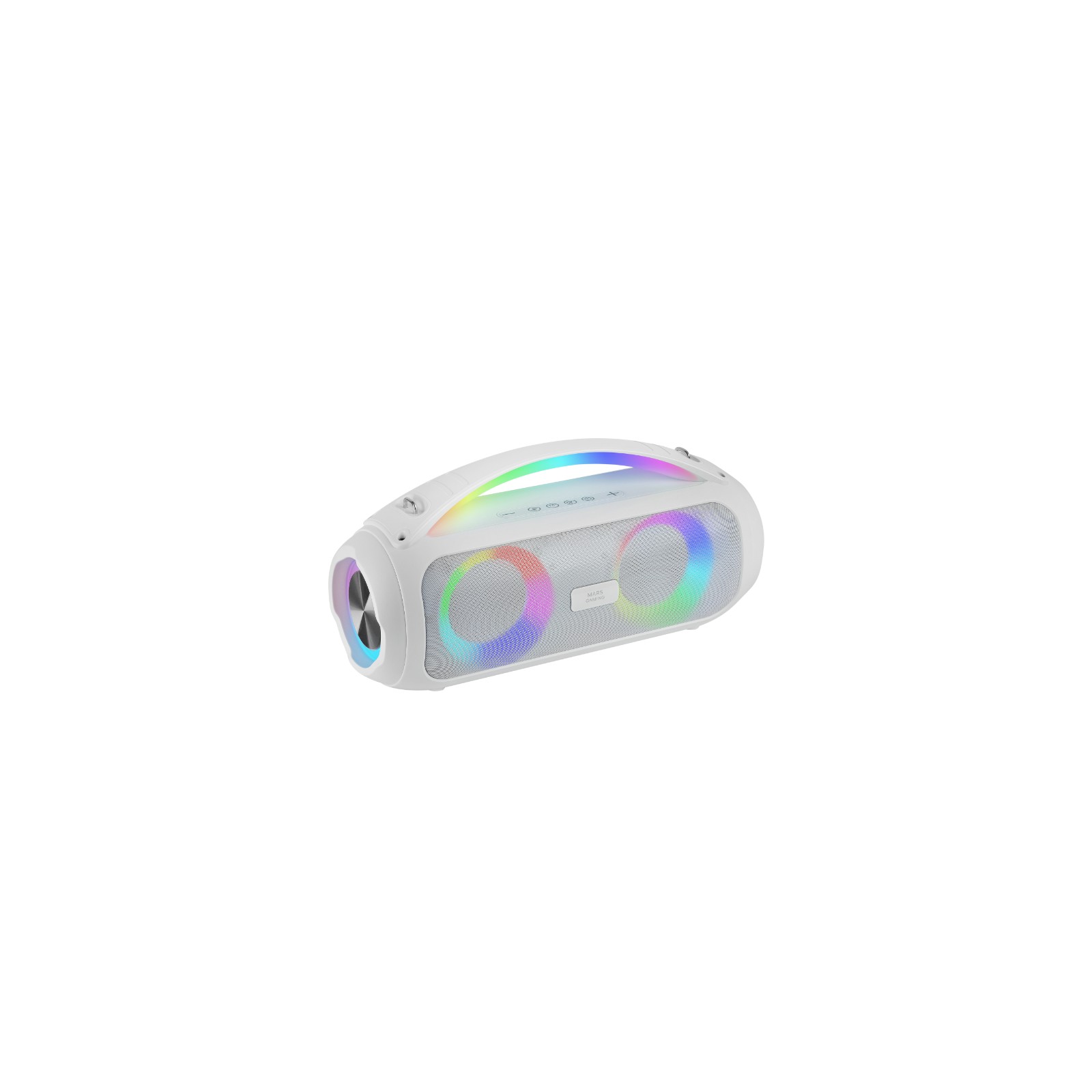 Barra Sonido Bluetooth Rgb Ms-pulse Rgb Blanco Mars Gaming