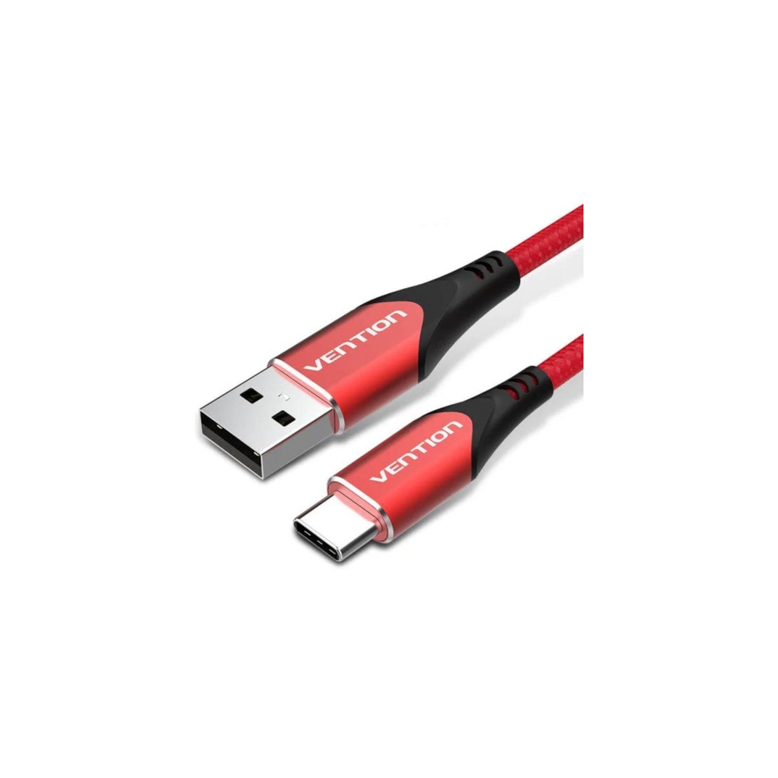 Cable USB-A a USB-C 1.5 M Rojo Vention