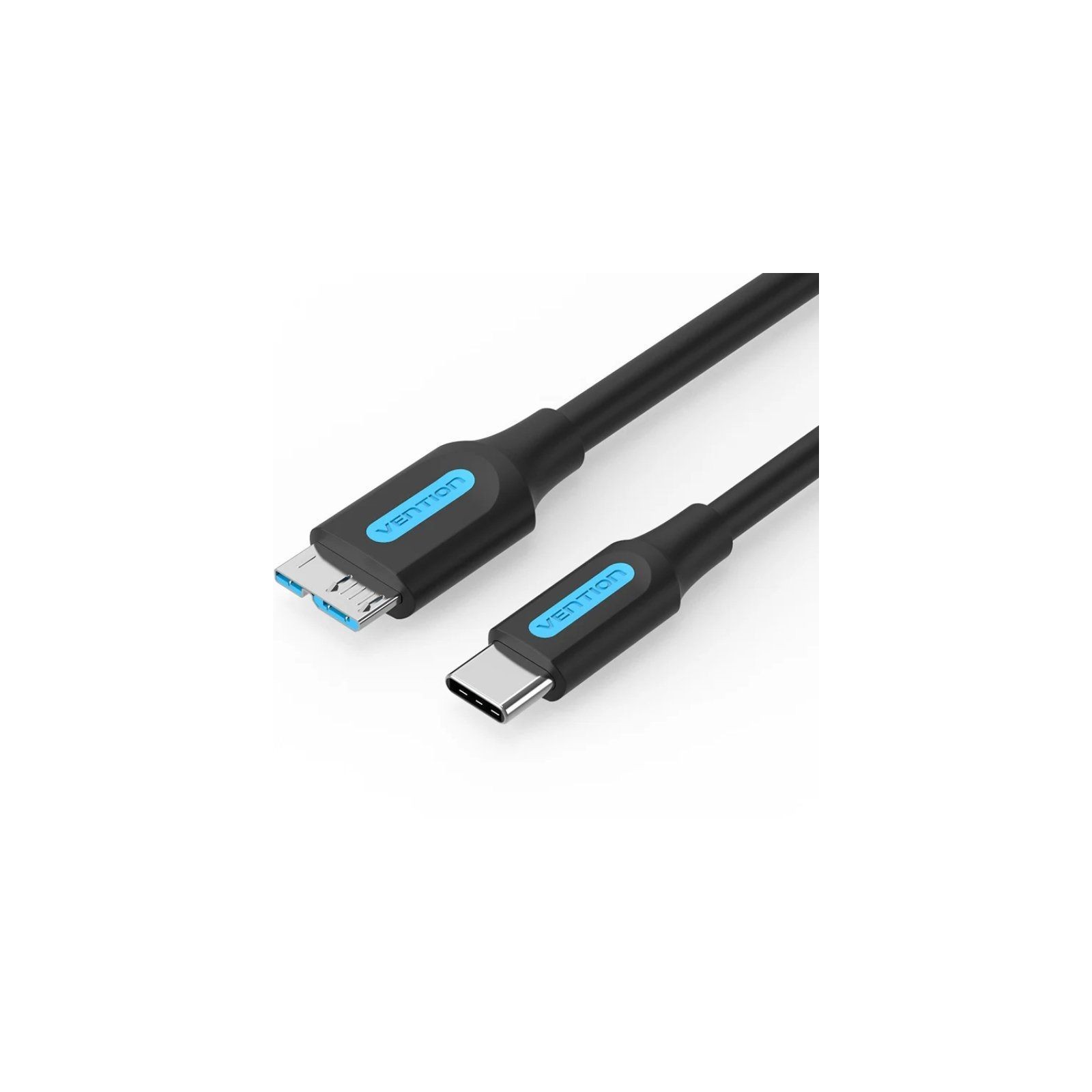 Cable Usb 3.0 Microusb/m Usb-c/m 0.5 M Negro Vention