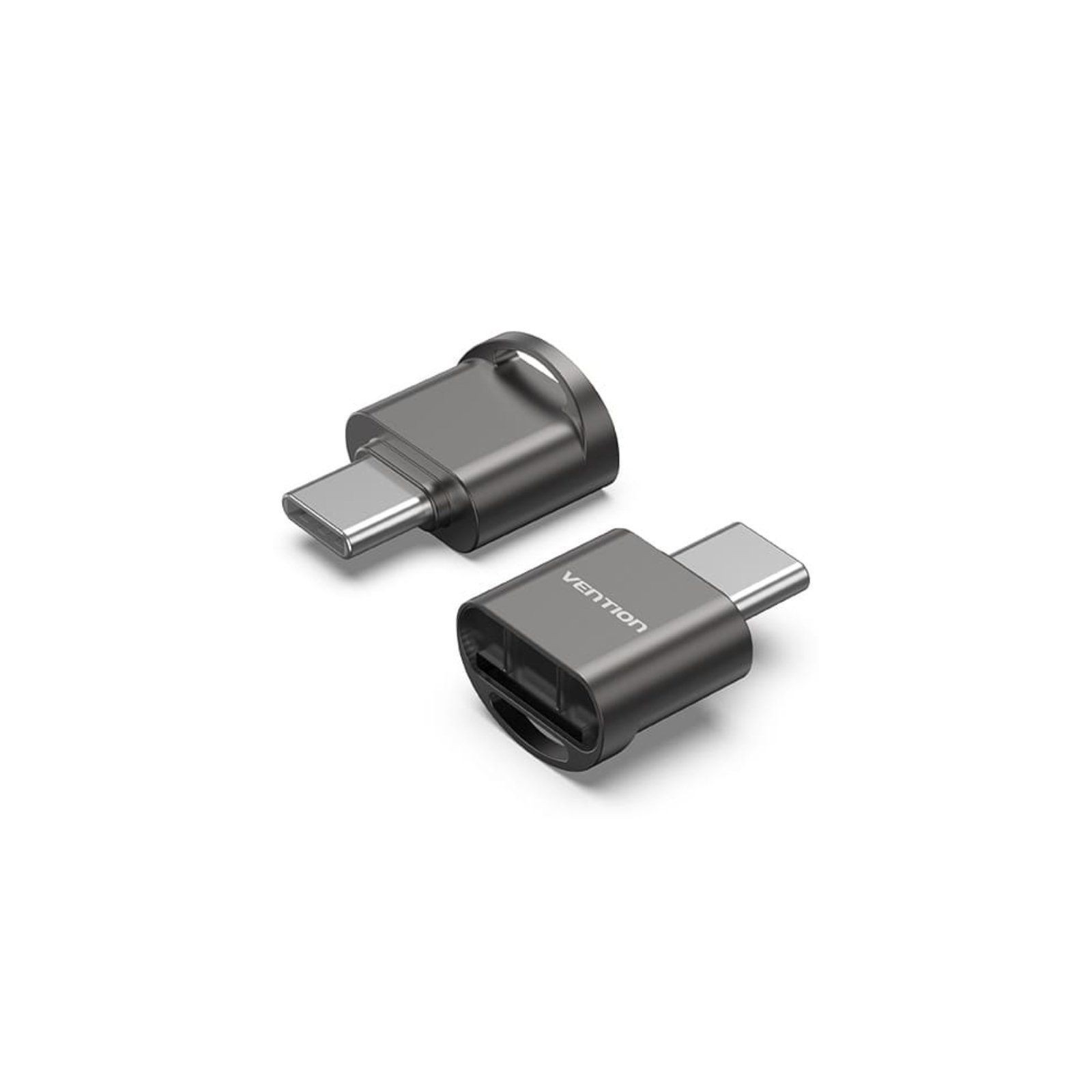 Lector Tarjetas Externo Usb-c 2.0 Gris Vention