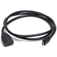 Cable Alargador Microhdmi 4k M-h 1 M Negro Vention