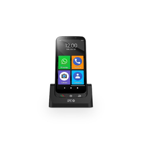 Smartphone SPC Zeus 4G Pro Negro para Seniors