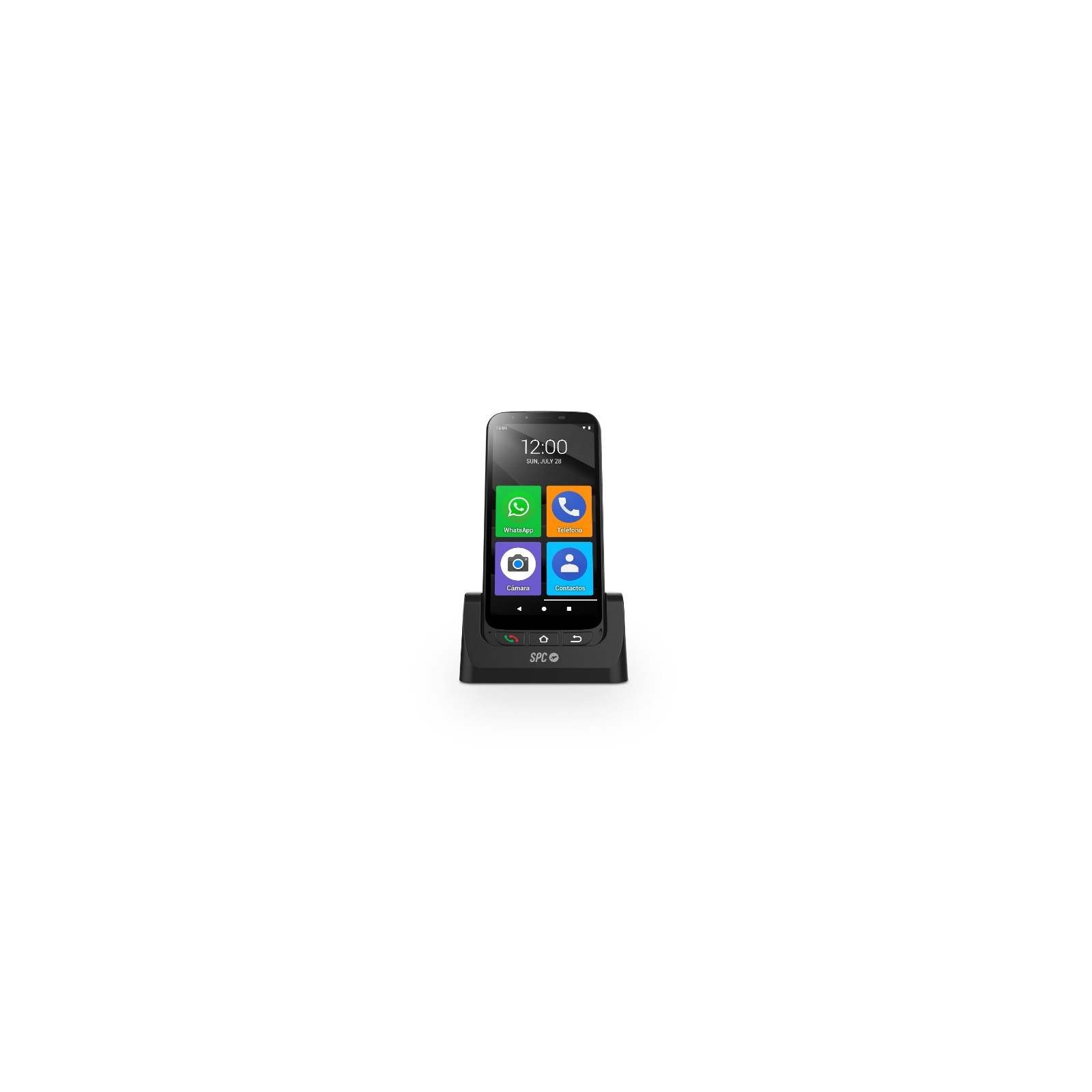 Smartphone SPC Zeus 4G Pro Negro para Seniors