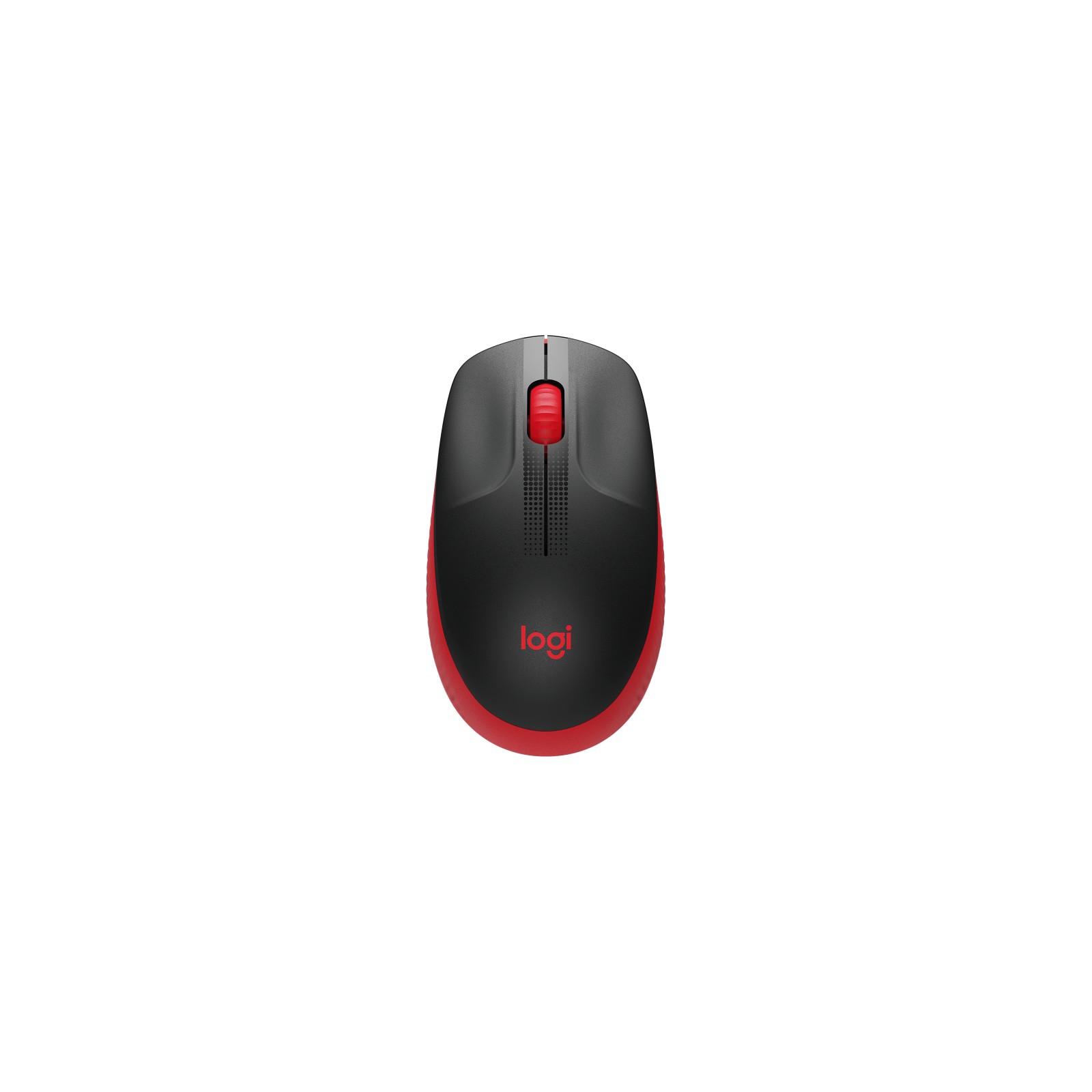 Raton Optico Wireless M190 Rojo Logitech