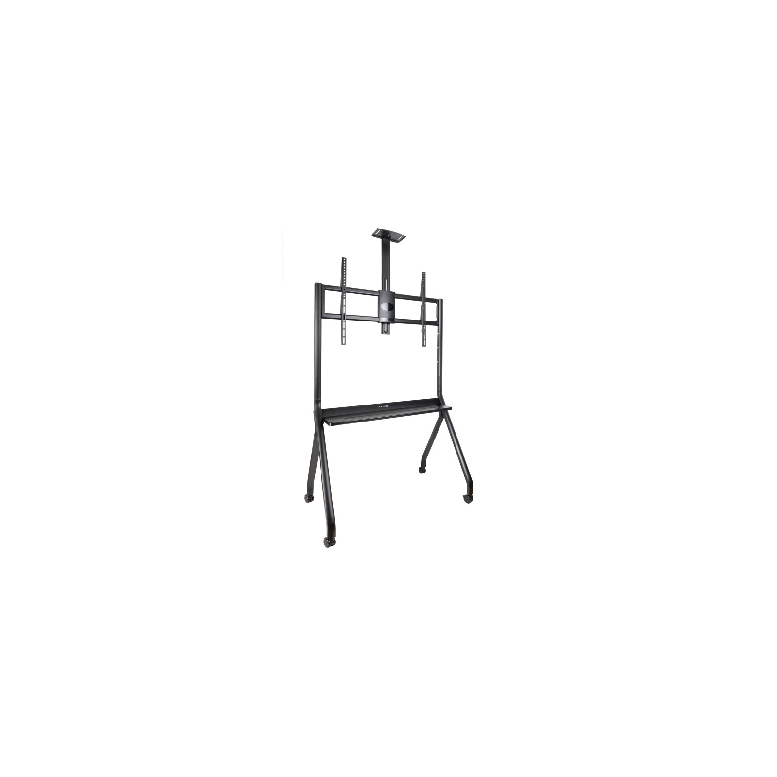 iStar Floor Stand with Wheels 55 to 100 Inches Black