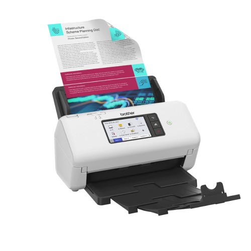 Brother ADS-4700 High-Performance Scanner with Touch Screen