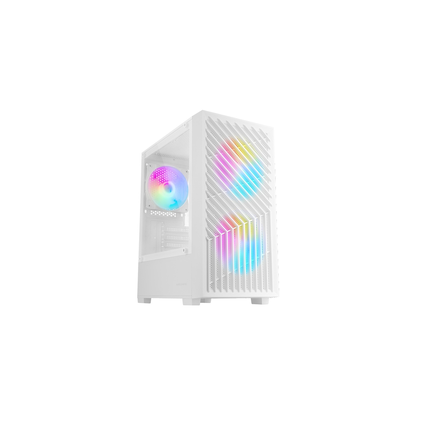 Mars Gaming MC-VORTEX MicroATX Gaming Case White