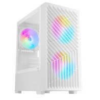 Mars Gaming MC-VORTEX MicroATX Gaming Case White