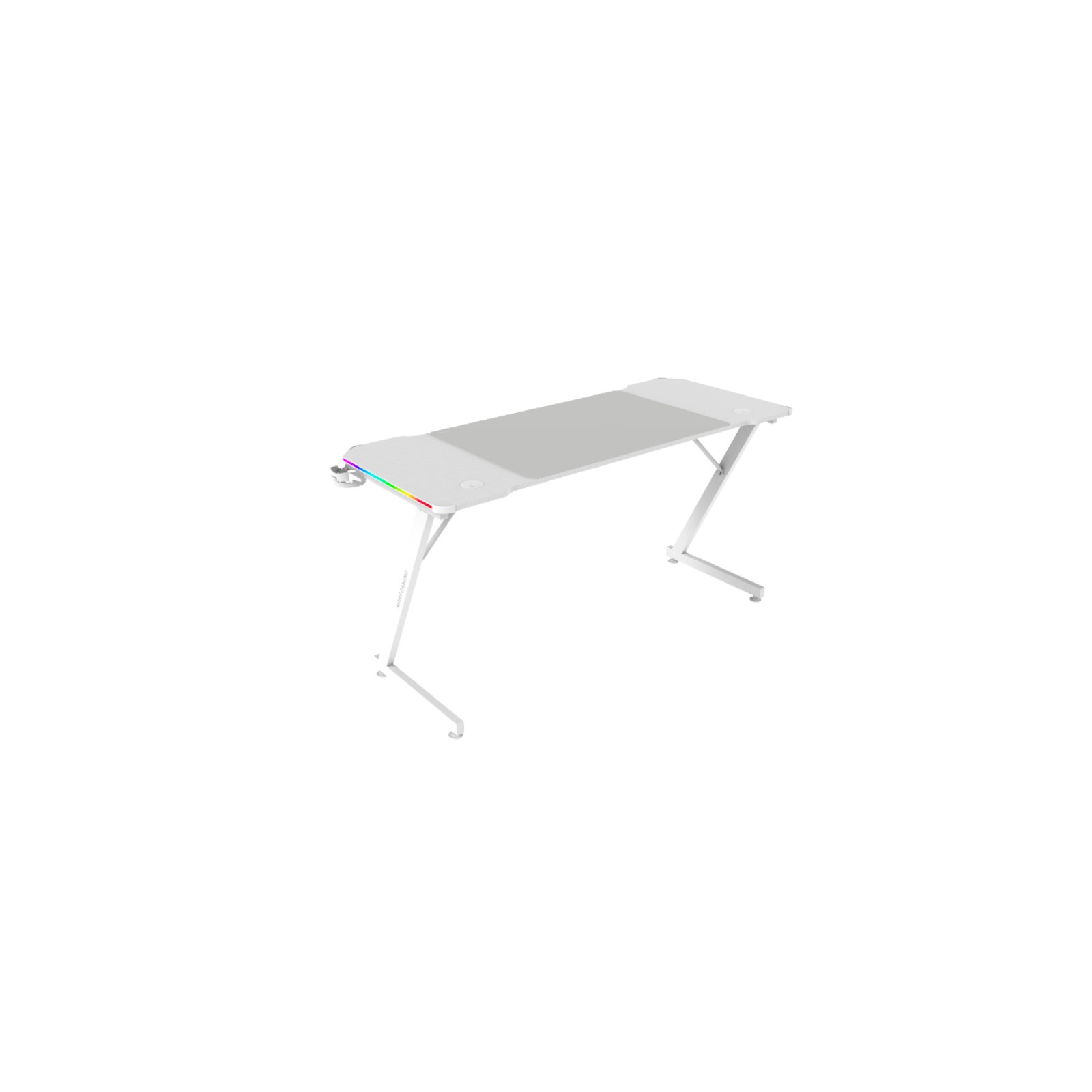 Mars Gaming MGD-X140 RGB White Gaming Desk