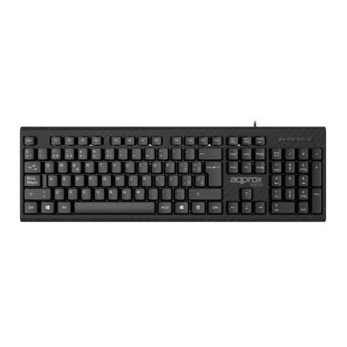 Teclado Con Cable Approx MX225 para Hogar y Oficina