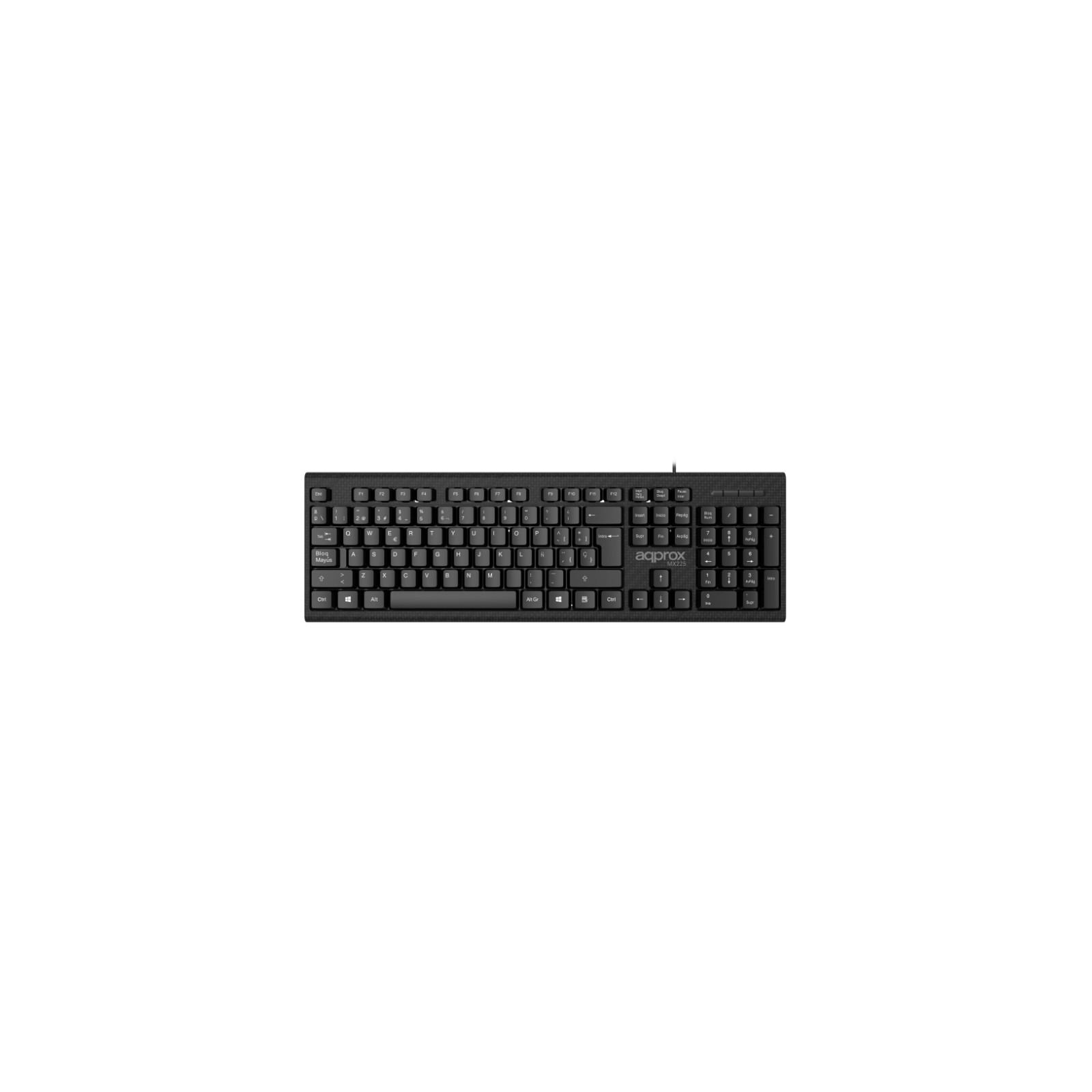 Teclado Con Cable Approx MX225 para Hogar y Oficina