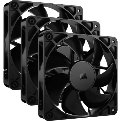 Ventilador Auxiliar RS120 120mm Negro Triple Pack Corsair