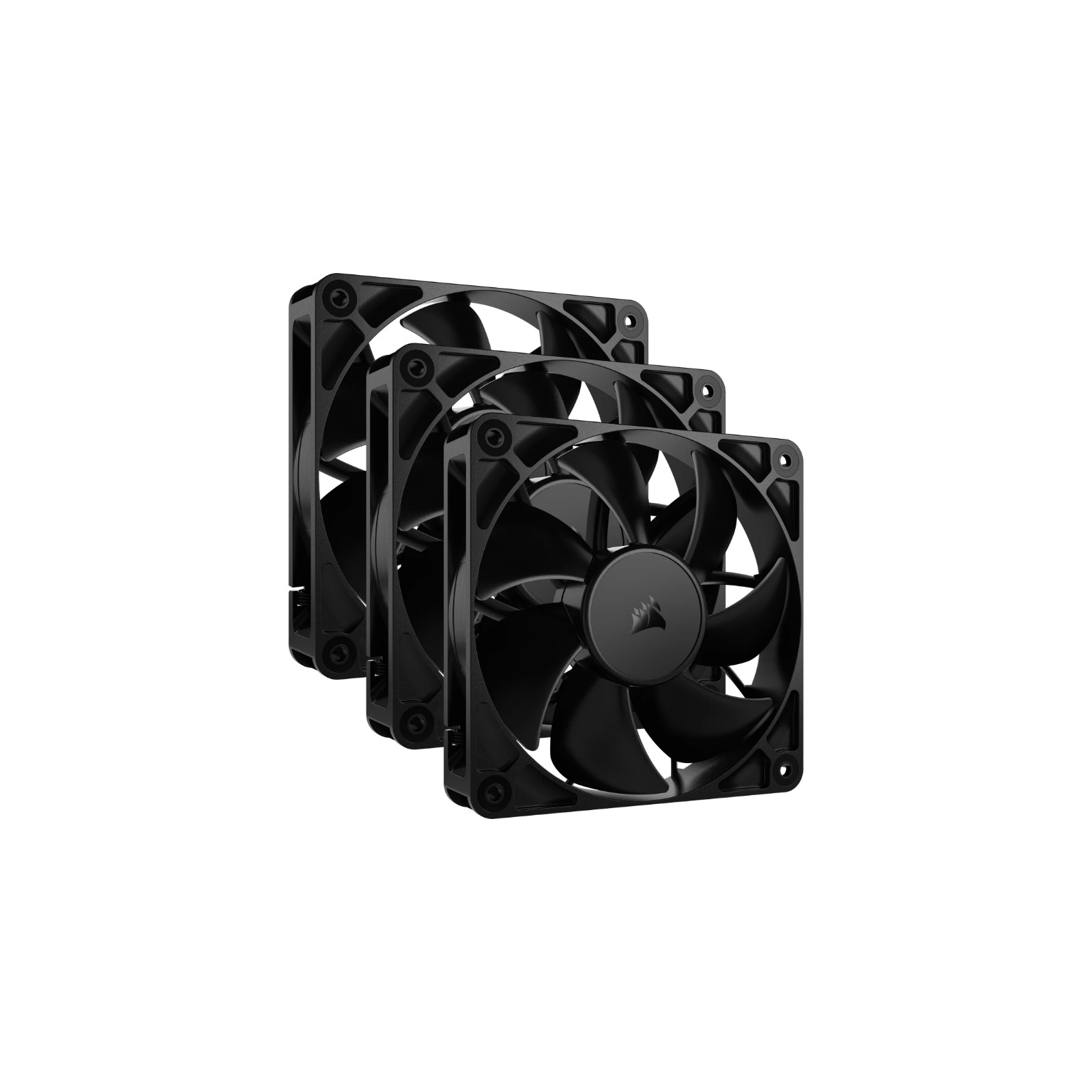 RS120 120mm Black Fan Triple Pack Corsair