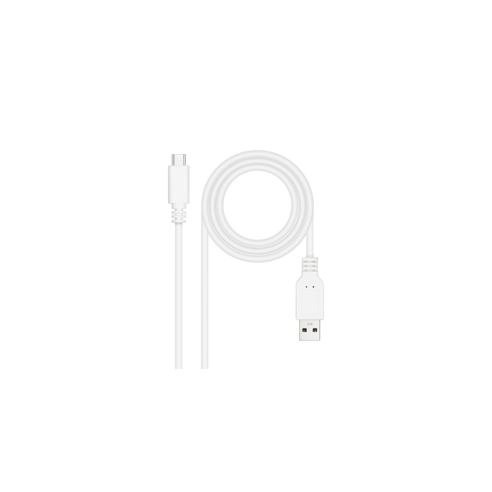 Nanocable USB 2.0 3A USB-C to A 0.5M Cable