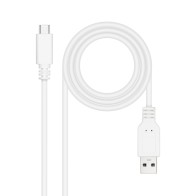 Nanocable USB 2.0 3A USB-C to A 0.5M Cable