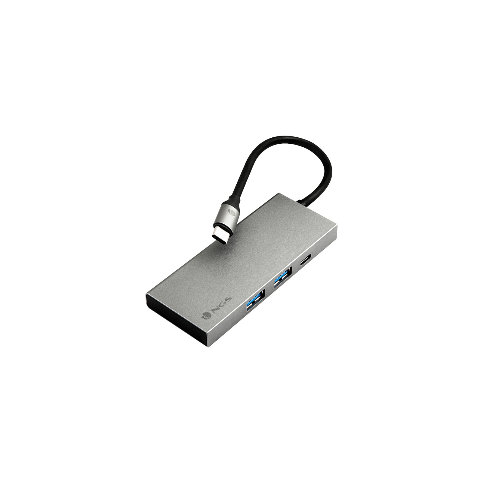 Hub USB-C Wonderdock 4 Pro Gris NGS