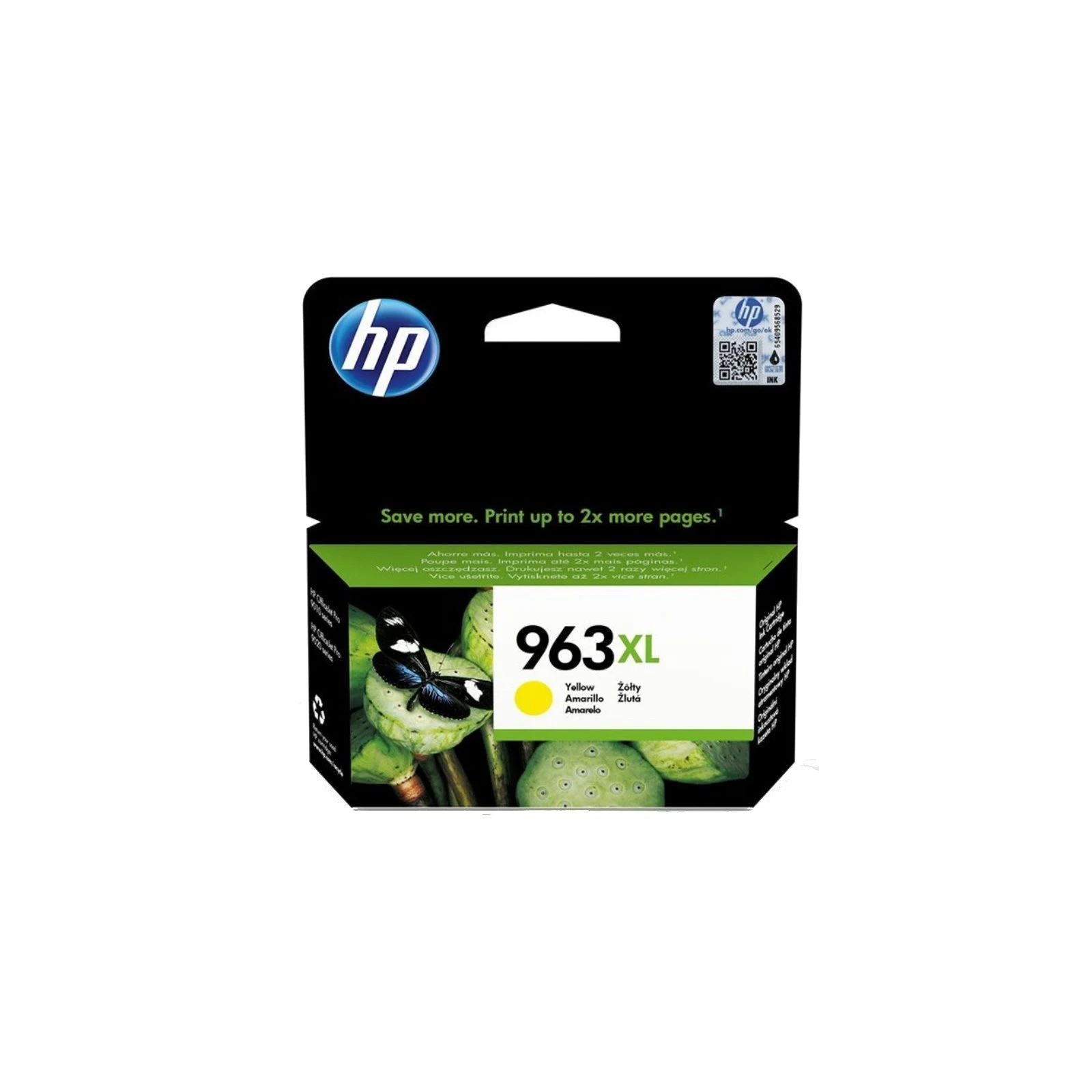 Cartucho de Tinta Amarillo HP 963 XL para Documentos Profesionales