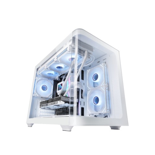 Mars Gaming MC-FusionM MicroATX Case White