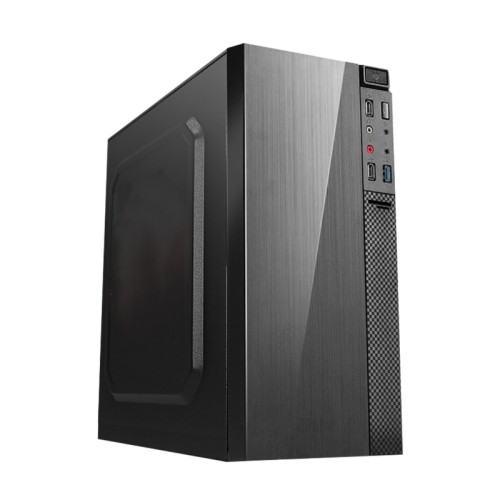 Caja MicroATX APPC-203F con Fuente de 500W