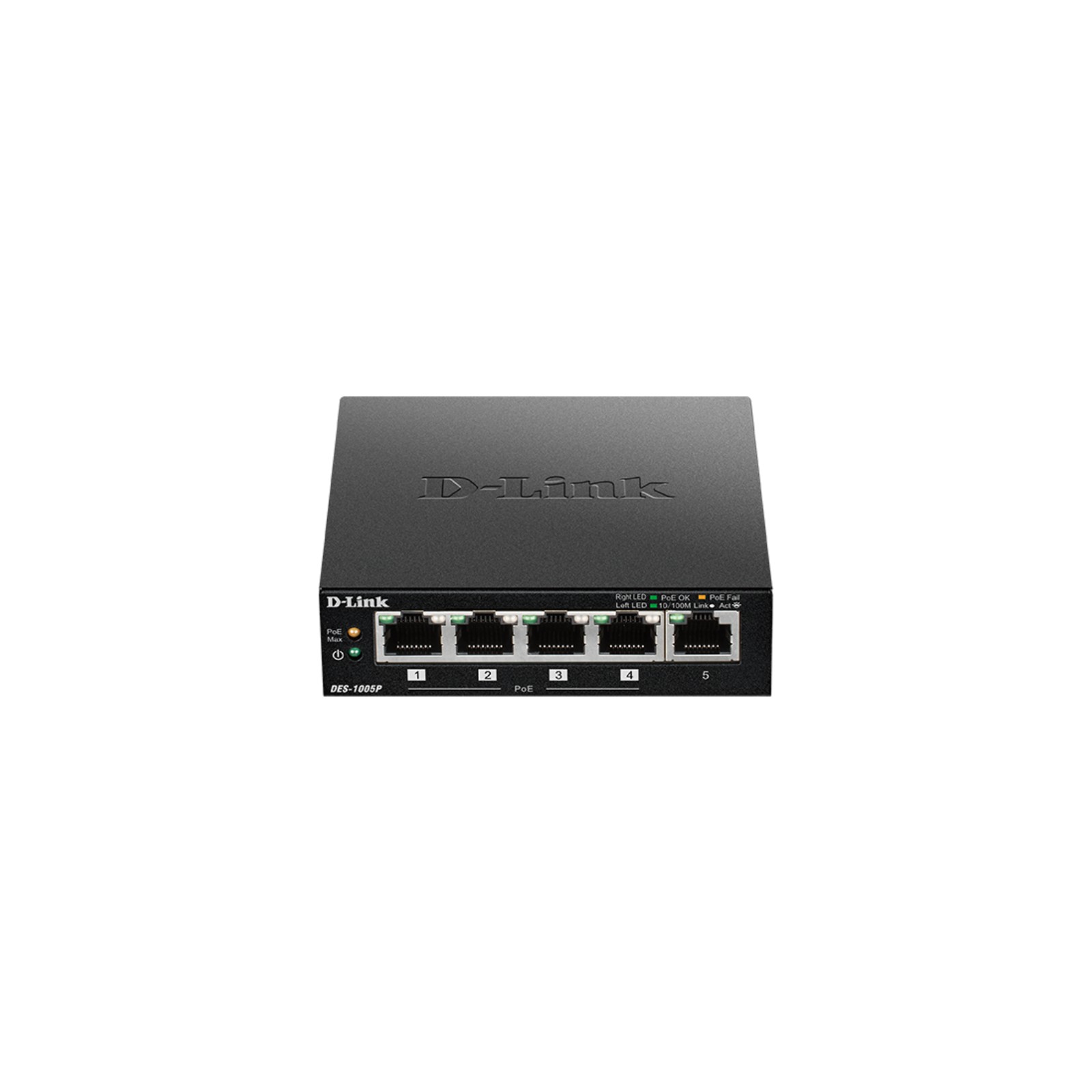 D-Link 5-Port 10/100 Switch with PoE