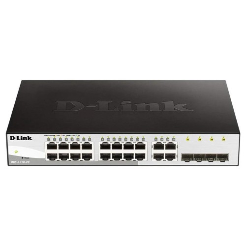 D-link 20-Port 10/100/1Gbit Switch with 4 Combo 1000BaseT/SFP