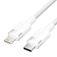 1m USB-C to Lightning Cable in White