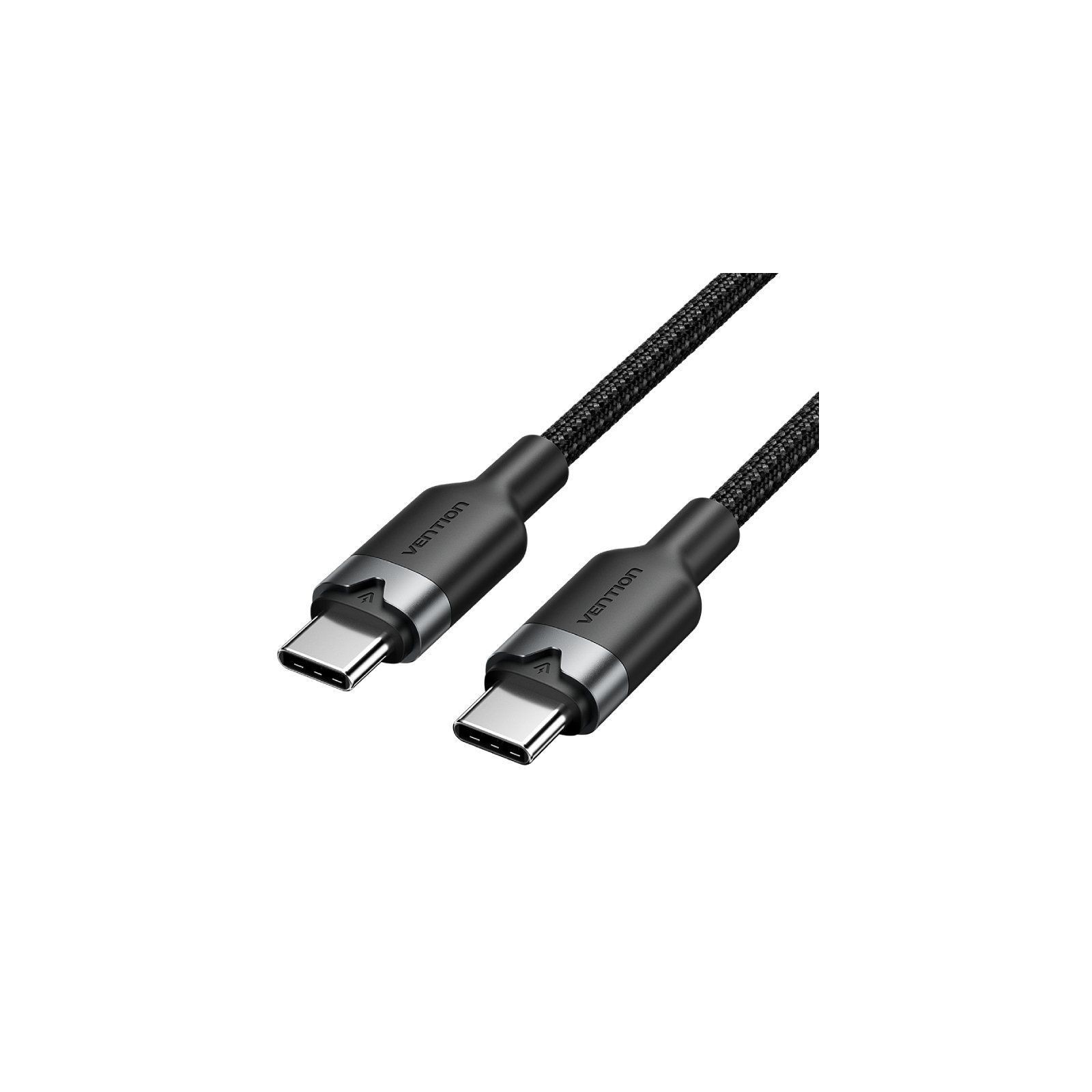 Cable Usb-C a Usb-C 3A 2M Negro Vention