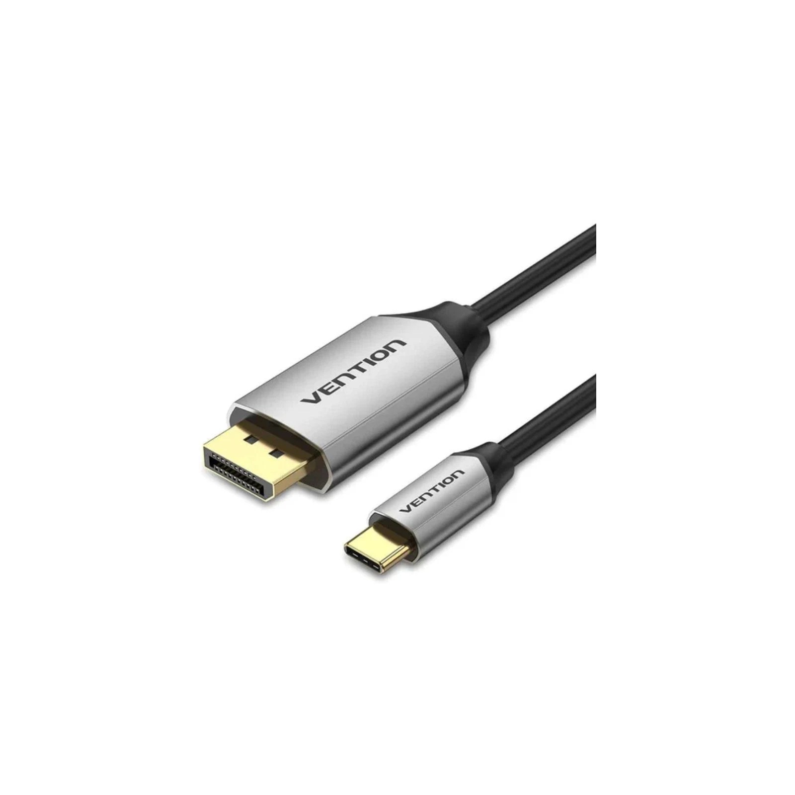 Conversor Usb-c/m A Displayport/m 1.5 M Gris/negro Vention