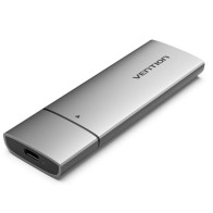 Caja Externa SSD M.2 NVMe USB 3.1 Gen2 Gris