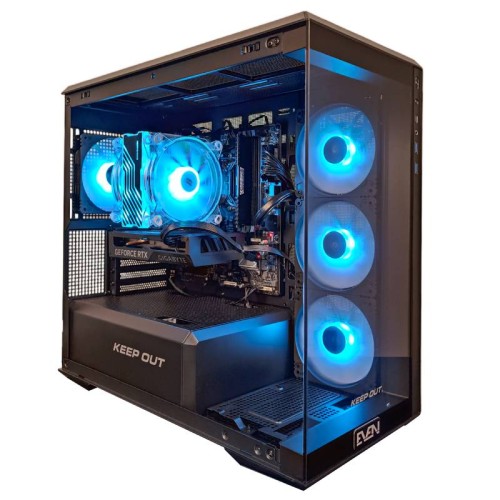 PC Even Gaming Intel i7 12700F RTX 4060 32GB 1TB NVMe