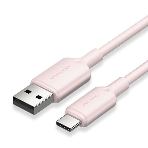 USB-C to USB-A Cable 1M Pink Vention