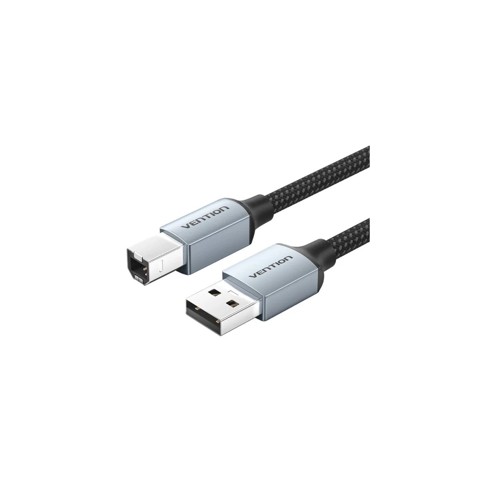 USB 2.0 Printer Cable Type A/M to B/M 2M Gray