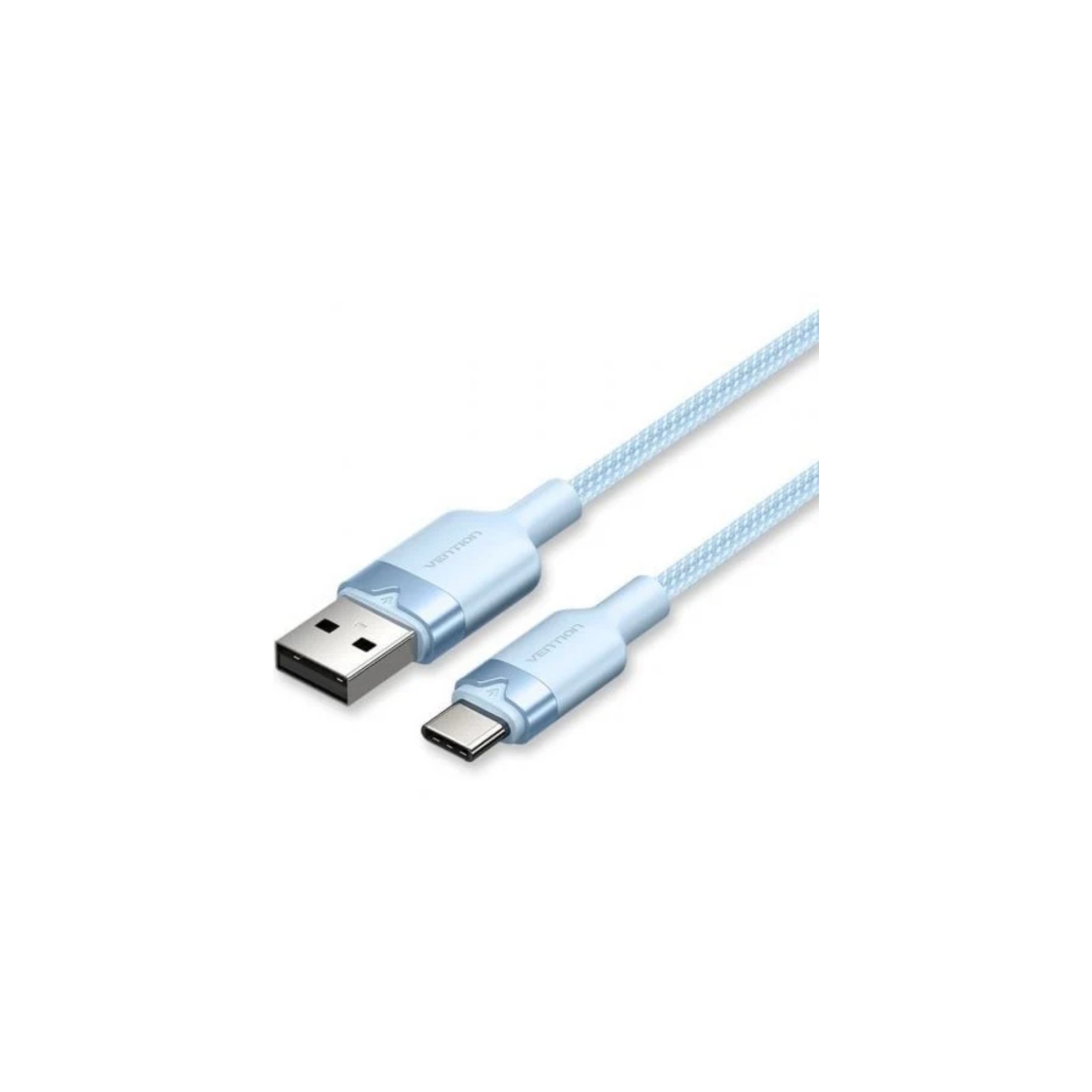 Vention Braided USB-C to USB-A Cable 1m Blue