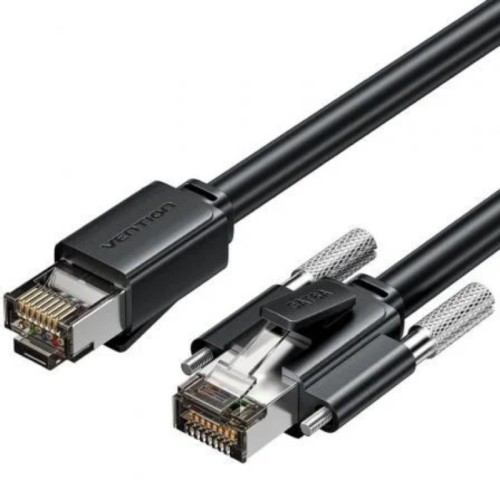 Cable De Red RJ45 Cat.6 SFTP 1 M Negro Vention