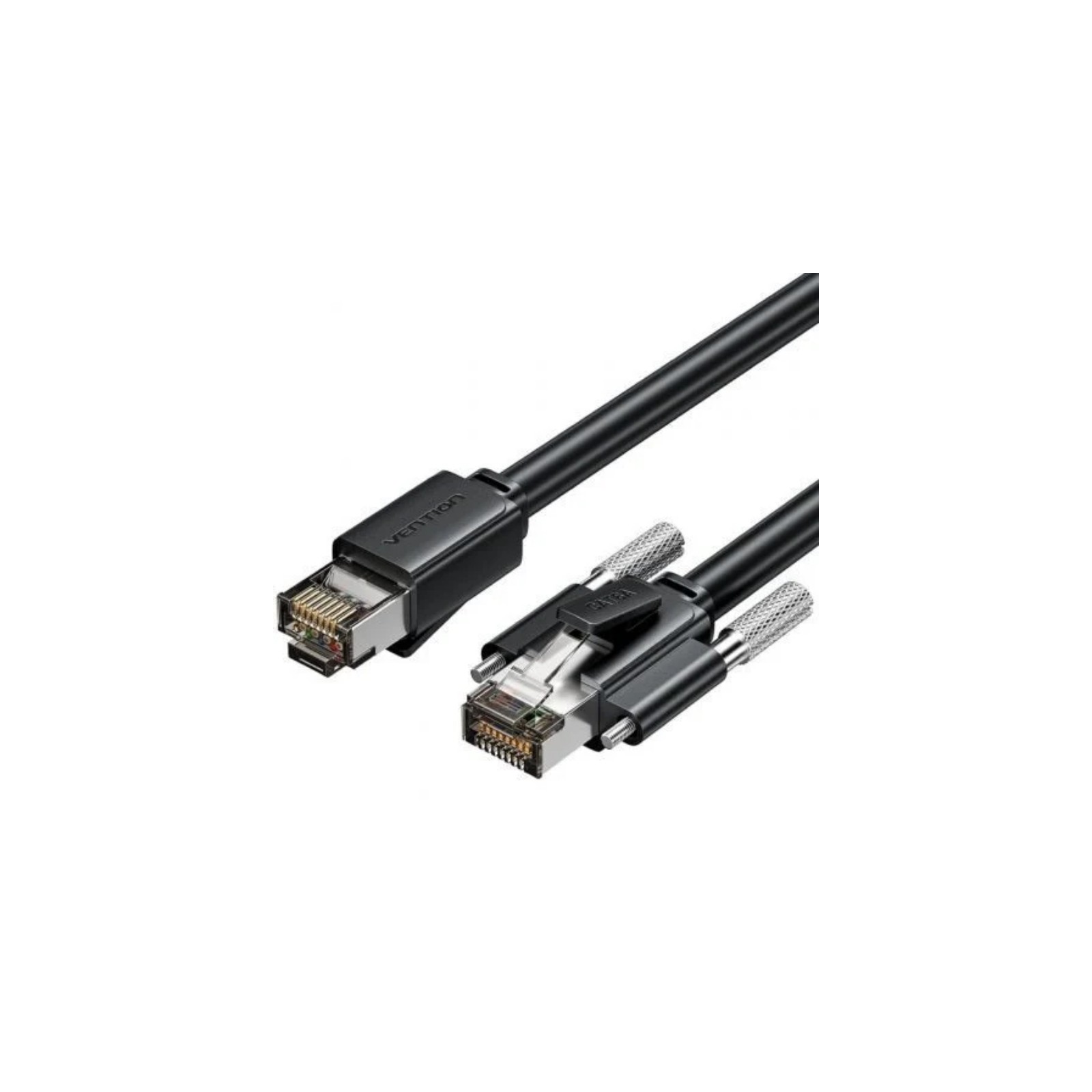 Cable De Red RJ45 Cat.6 SFTP 1 M Negro Vention