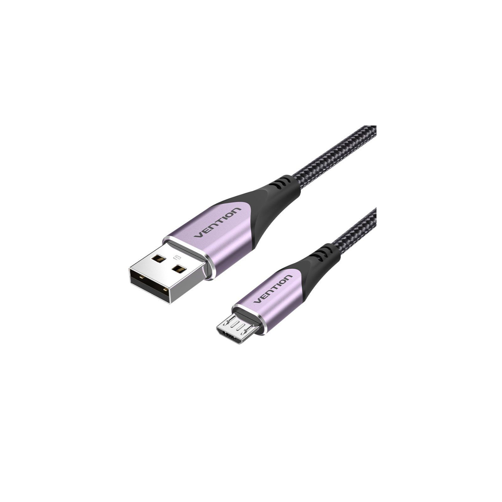 Cable Usb 2.0 A Micro Usb M-m 2 M Purpura Vention