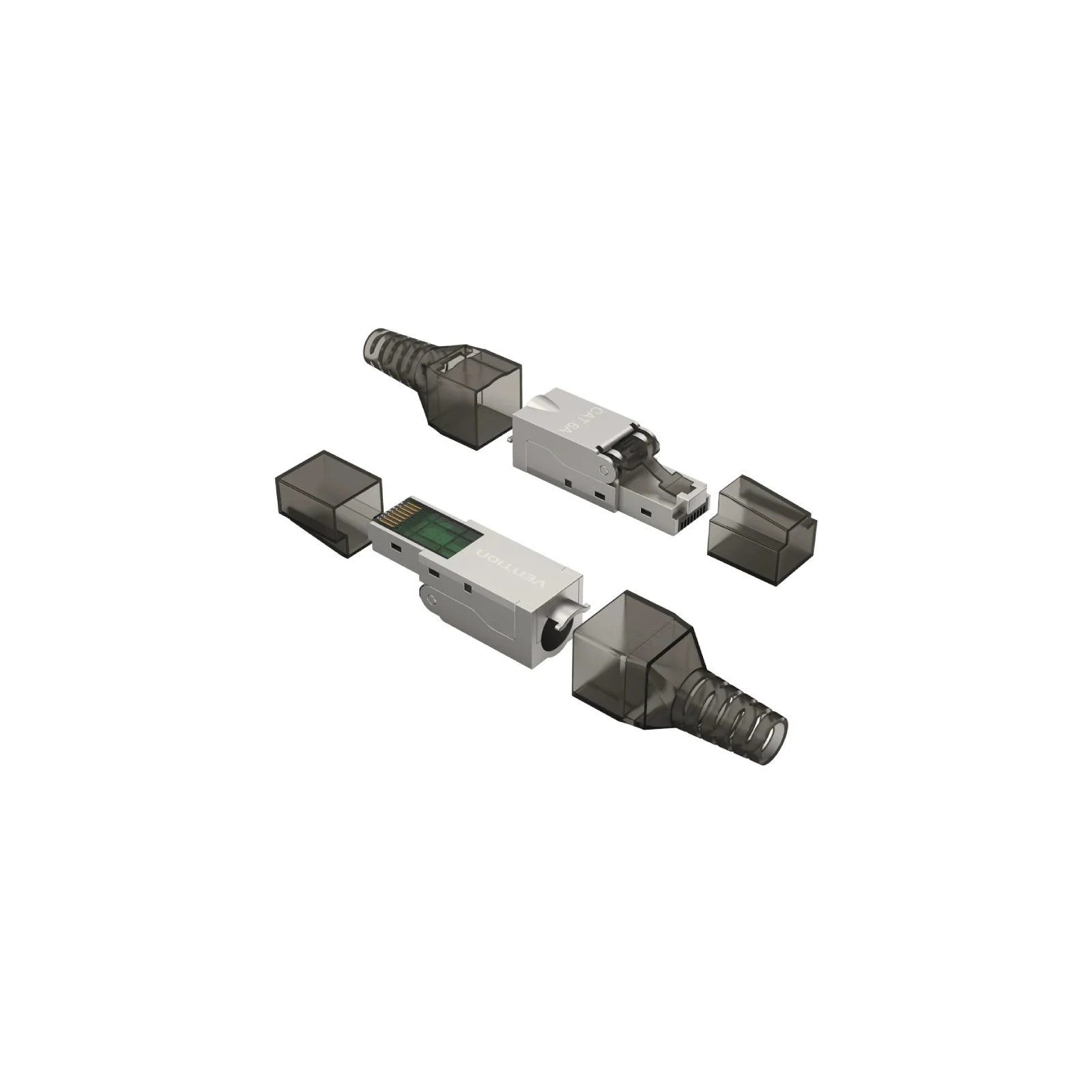 Conector RJ45 Cat6a FTP Vention