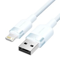 Cable USB-A a Lightning Trenzado 2m Azul Vention