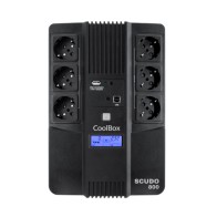 Especificaciones del SAI Coolbox SCUDO3 800 VA