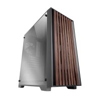 Mars Gaming MC-WOODC Black Semi-Tower Case