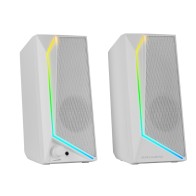 MS72 Gaming Speakers RGB White Mars Gaming