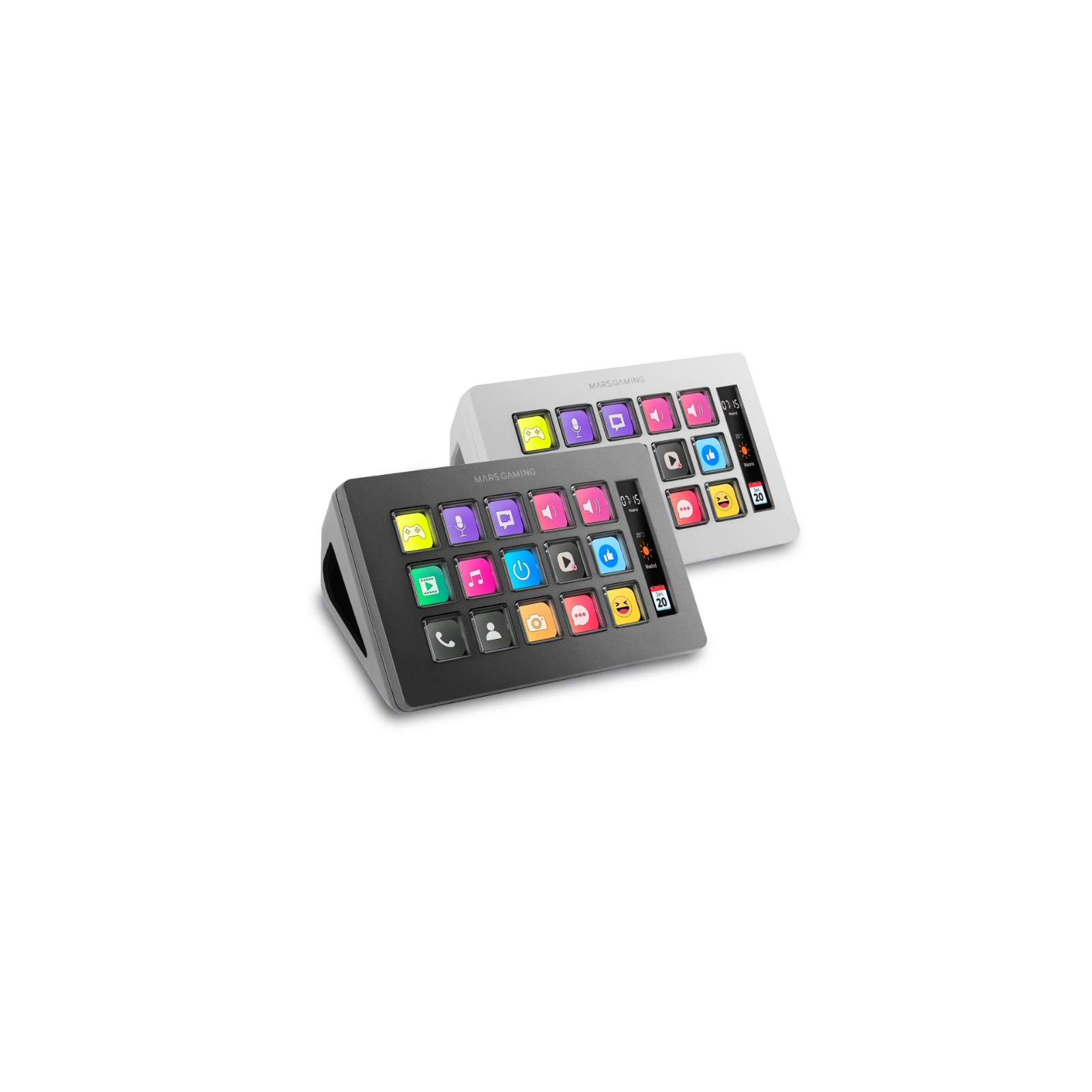 Plataforma de Control Delgada MSD-ONE Negro Mars Gaming